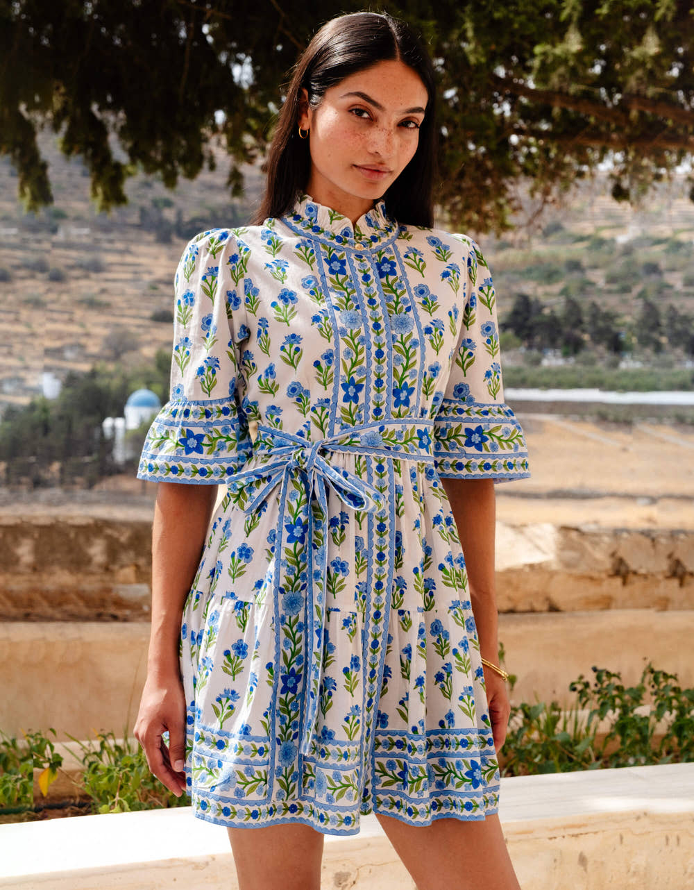 Pink City Prints Lapis Meadow Gemma Mini