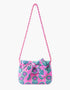 Pink City Prints Lilac Buta Bow Derrick Clutch
