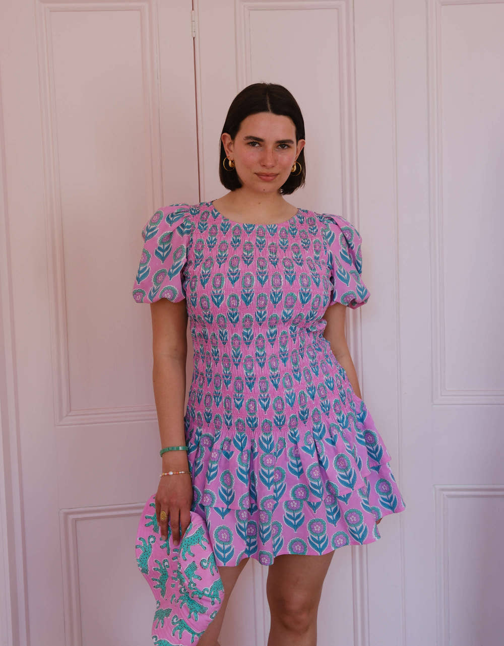 Pink City Prints Lilac Buta Nova Mini