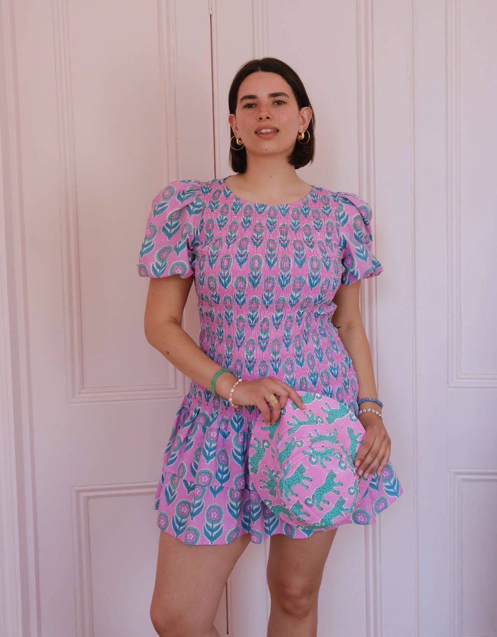 Pink City Prints Lilac Buta Nova Mini