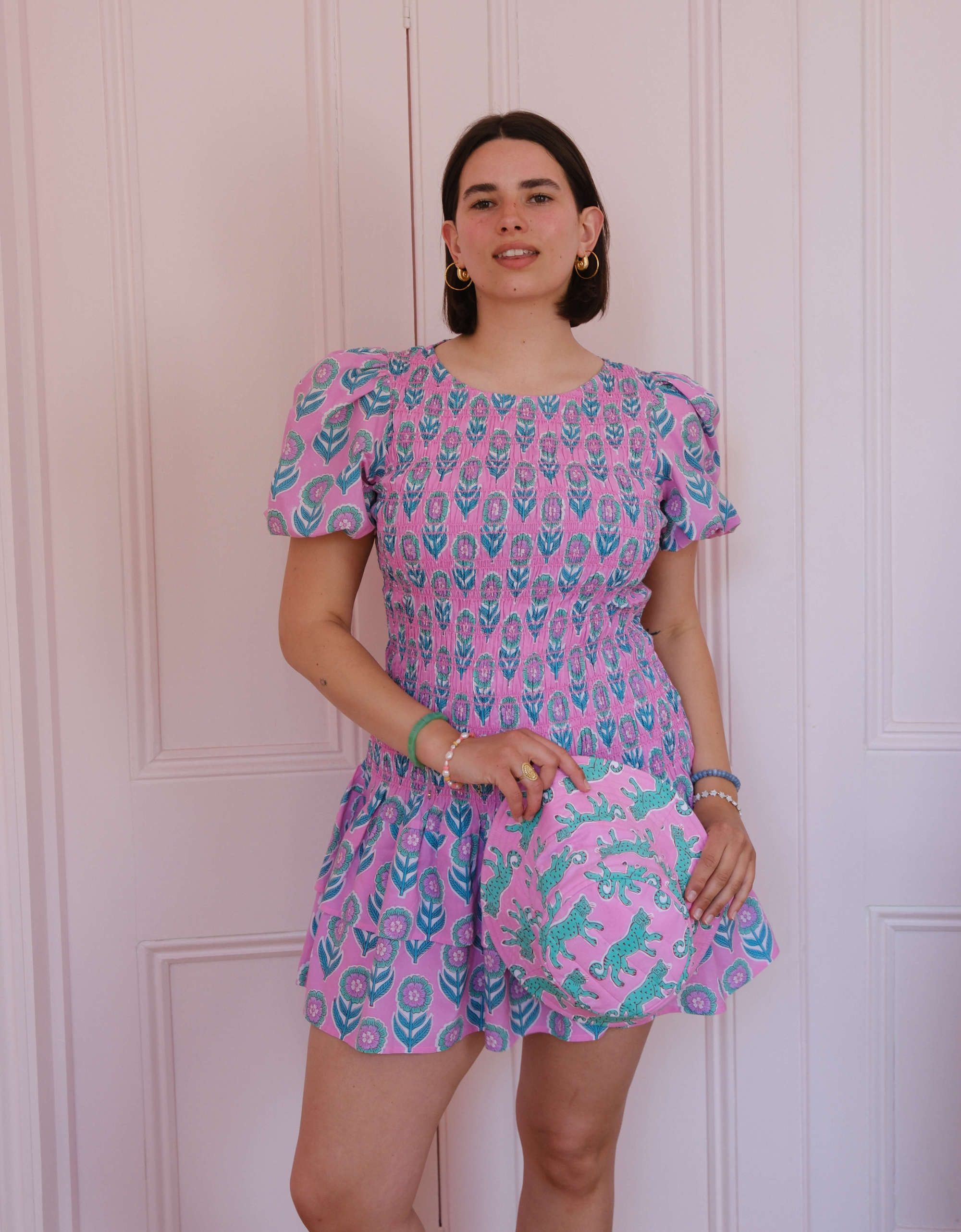 Pink City Prints Lilac Buta Nova Mini