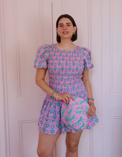 Pink City Prints Lilac Buta Nova Mini