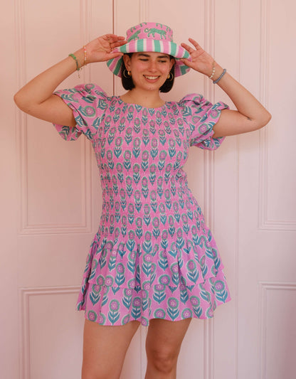 Pink City Prints Lilac Buta Nova Mini