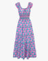 Pink City Prints Lilac Buta Rah Rah Dress