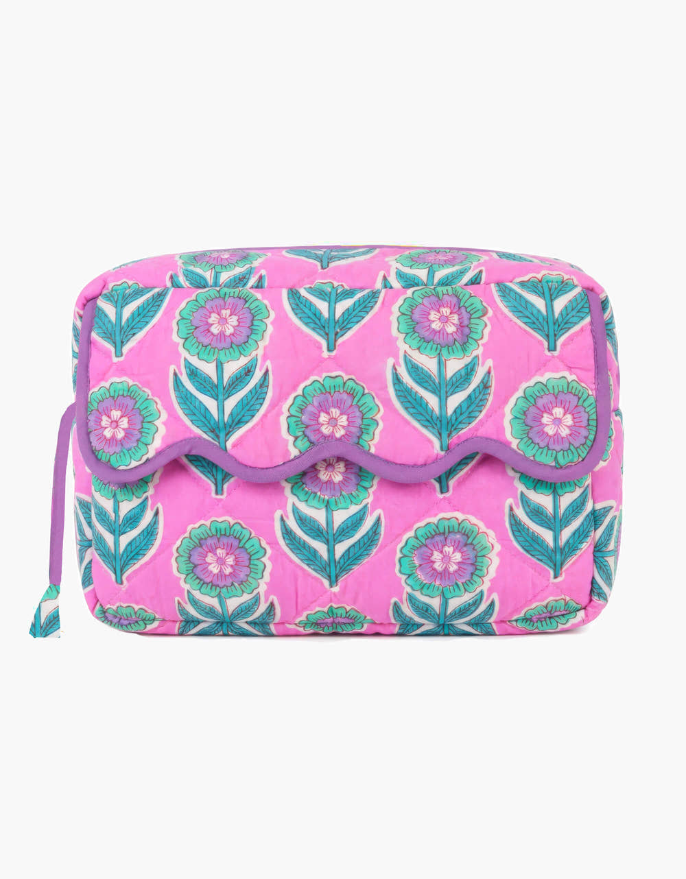 Pink City Prints Lilac Buta Washbag