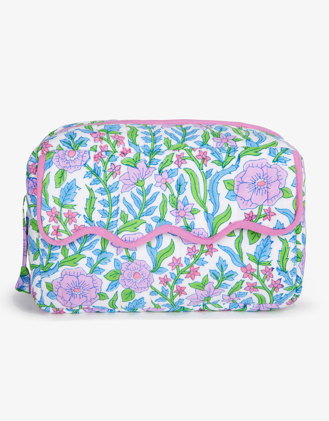 Pink City Prints Lilac Scallop Washbag
