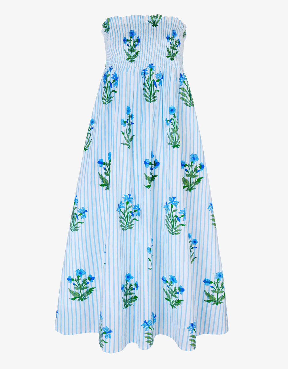 Pink City Prints Lily Stripe Alba Skirt