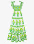 Pink City Prints Lime Botanics Lara Dress