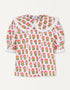 Pink City Prints Lime Meadow Ellen Blouse