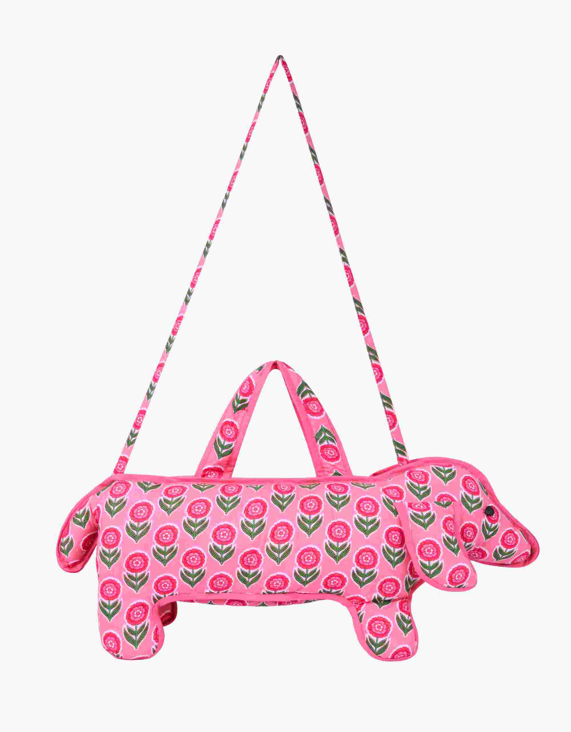 Pink City Prints Marigold Blush Doggie Bag