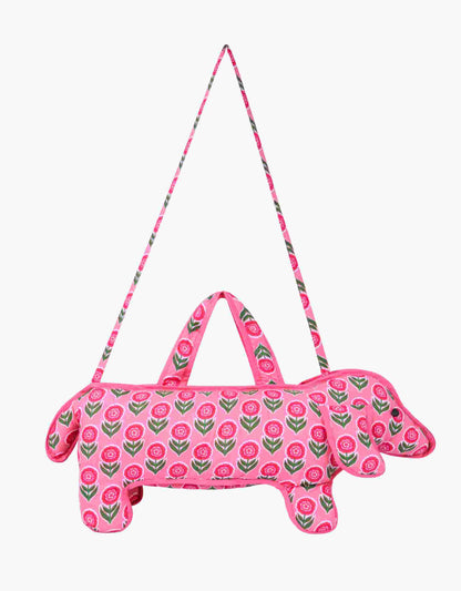 Pink City Prints Marigold Blush Doggie Bag