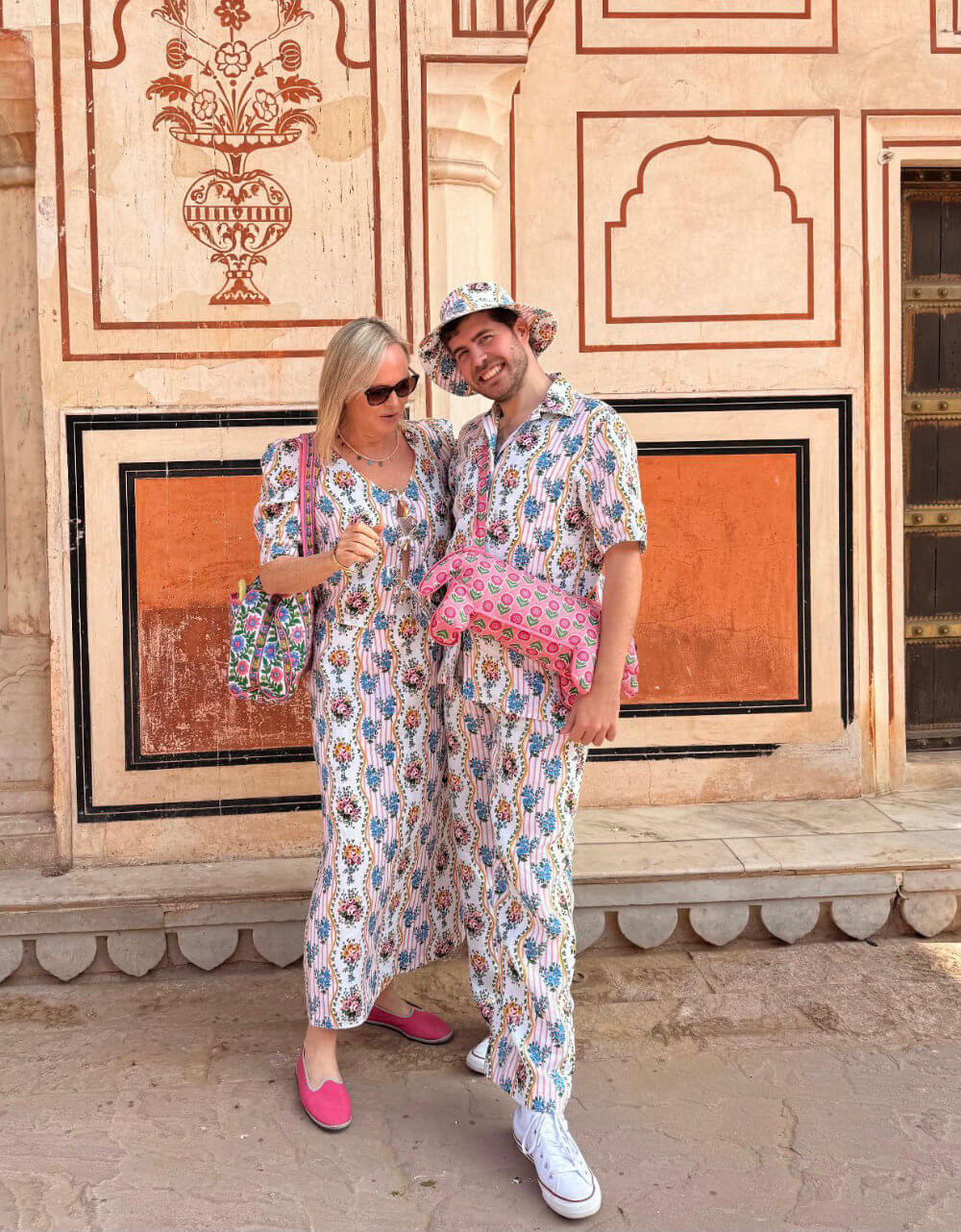 Pink City Prints Marigold Blush Doggie Bag