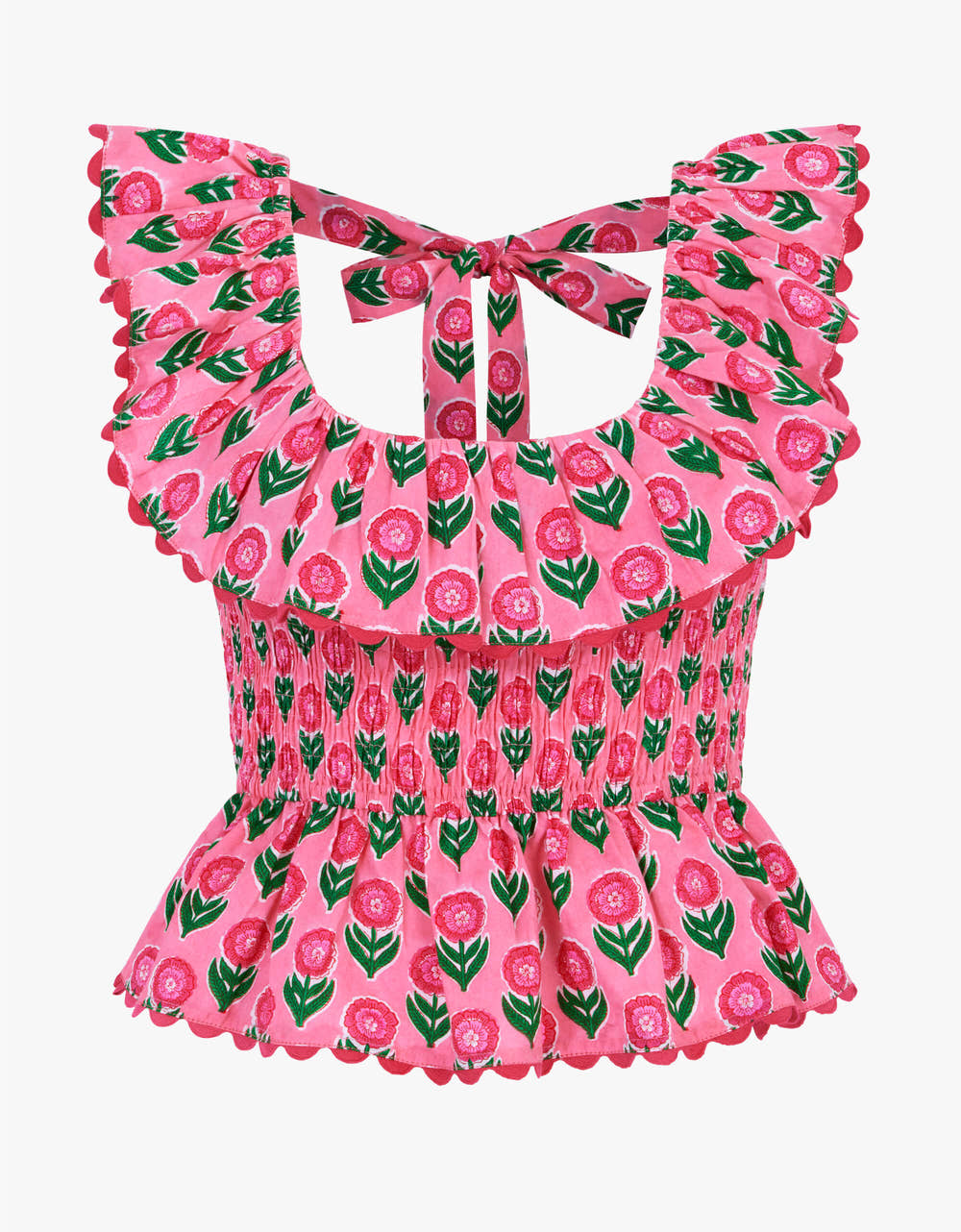 Pink City Prints Marigold Blush Susie Top