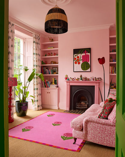 Pink City Prints Marigold Blush Zara Rug