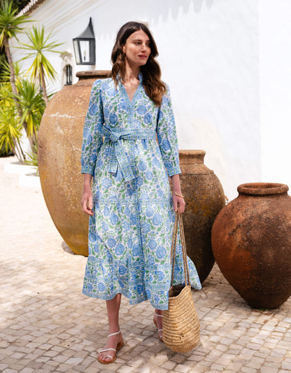 Pink City Prints Meadow Chintz Kerala Dress