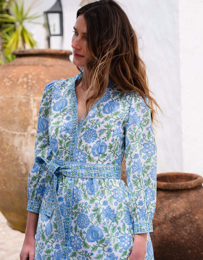 Pink City Prints Meadow Chintz Kerala Dress