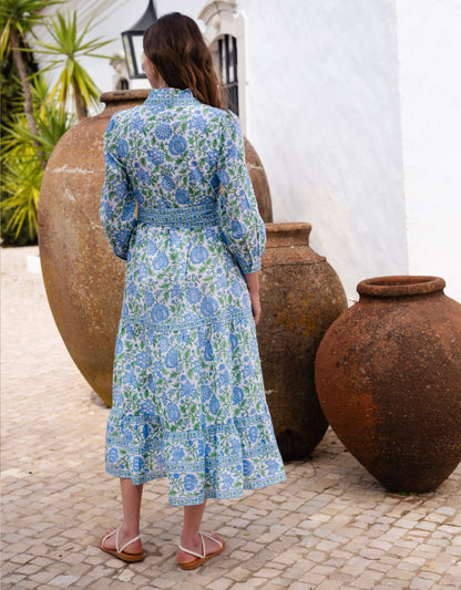 Pink City Prints Meadow Chintz Kerala Dress