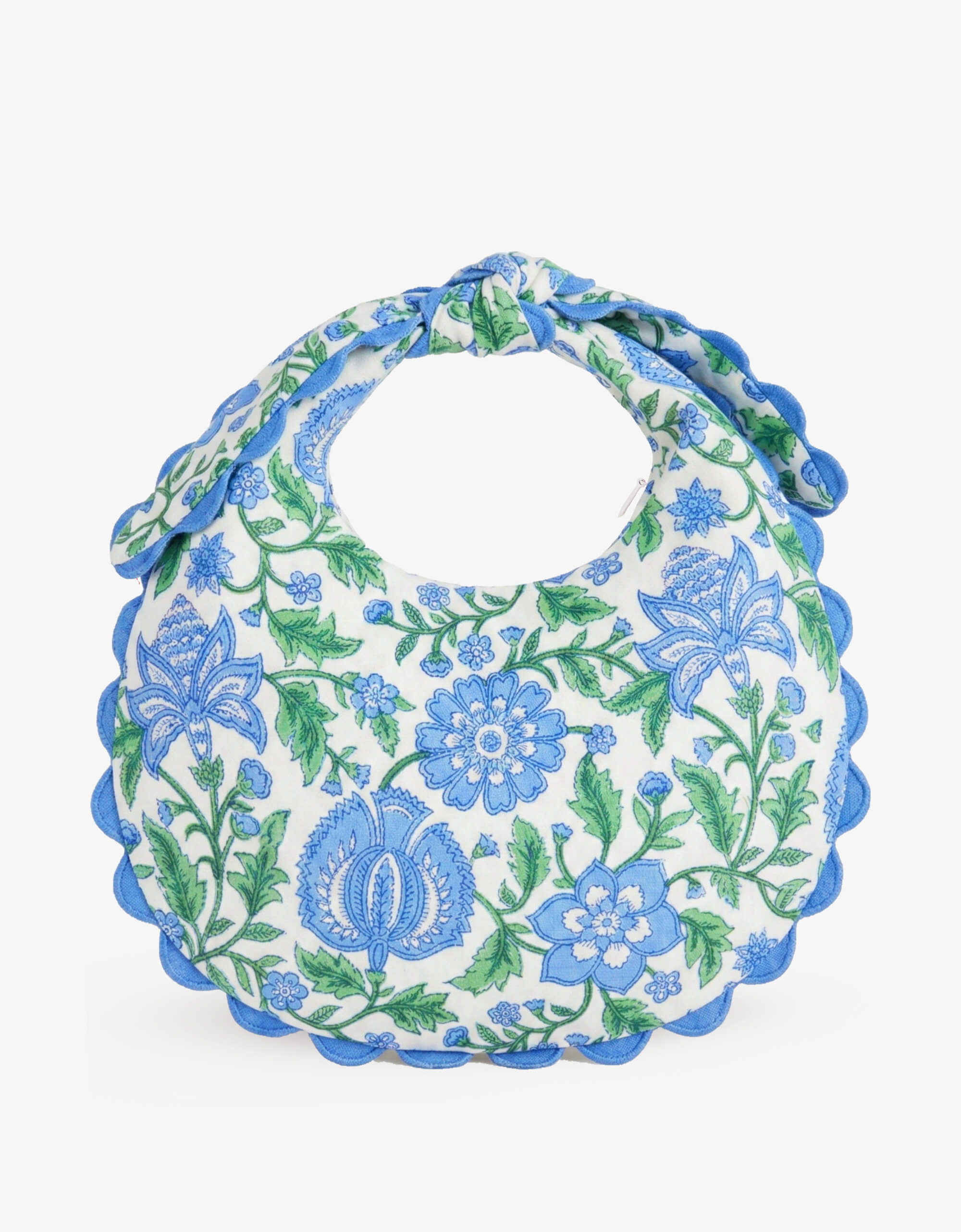 Meadow Chintz Scalloped Clutch