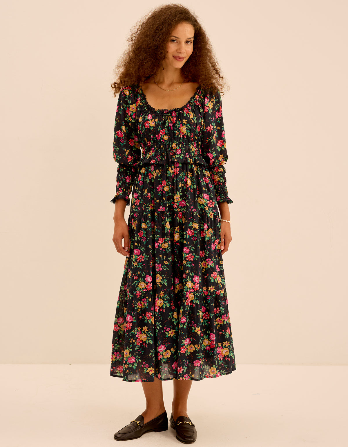 Midnight Posey Agatha Dress