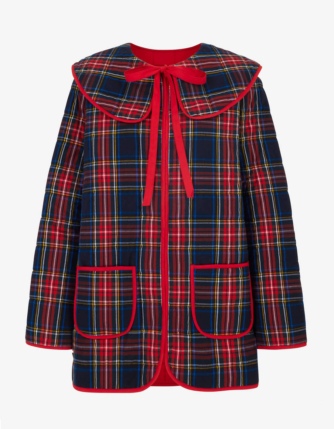 Pink City Prints Midnight Tartan Simone Jacket
