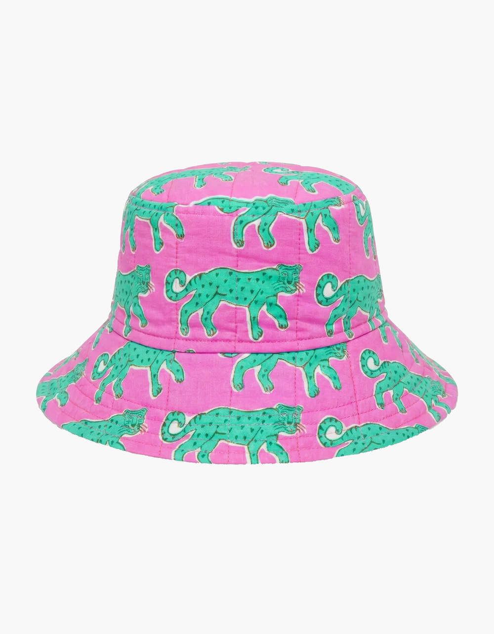 Pink City Prints Mint Leopard Bucket Hat