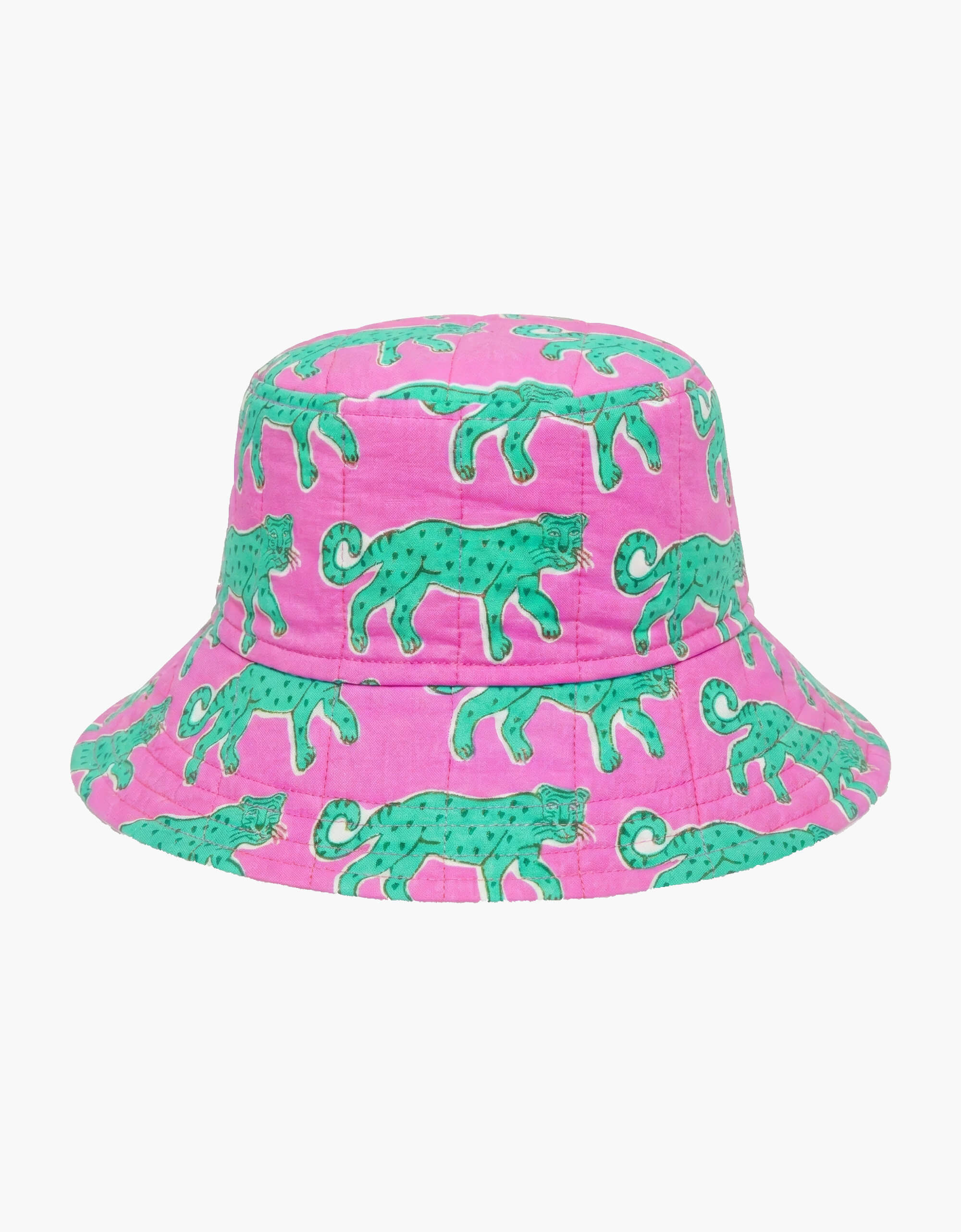Mint Leopard Bucket Hat