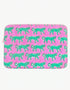 Pink City Prints Mint Leopard Laptop Cover