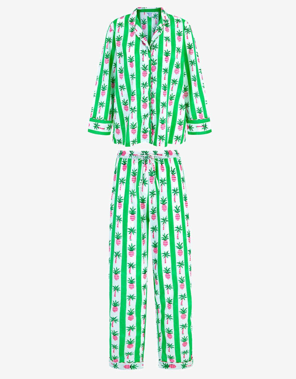 Mint Pineapple Pyjama Set