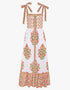 Pink City Prints Mixed Peony Elena Dress