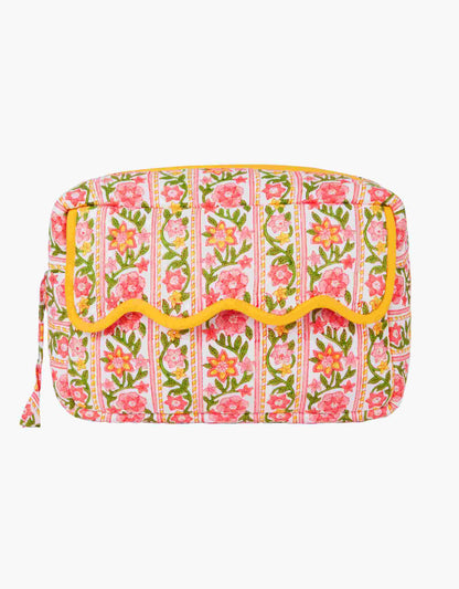 Pink City Prints Moghul Border Washbag