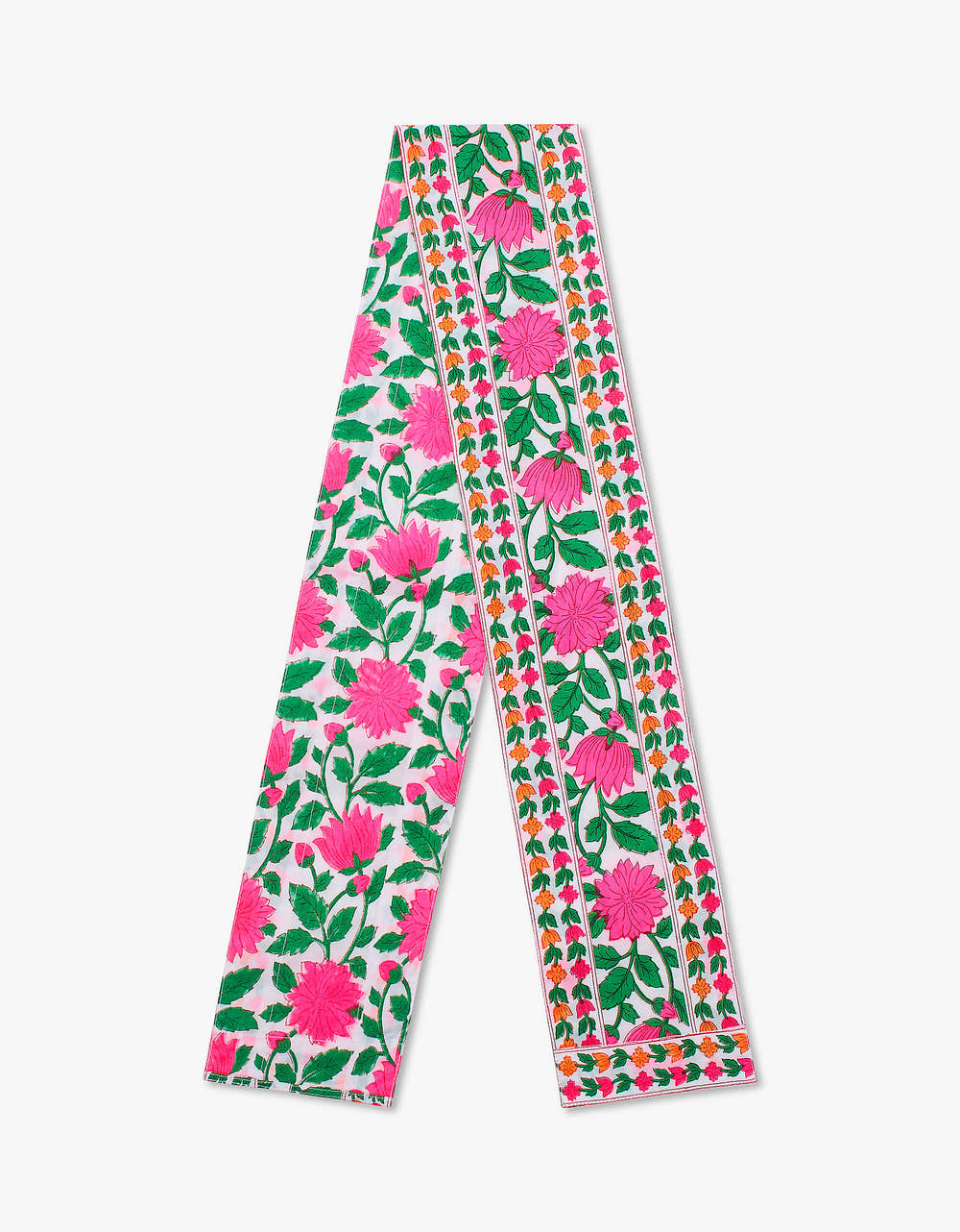 Pink City Prints Neon Border Head Scarf