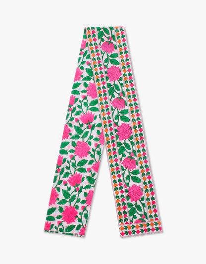 Pink City Prints Neon Border Head Scarf