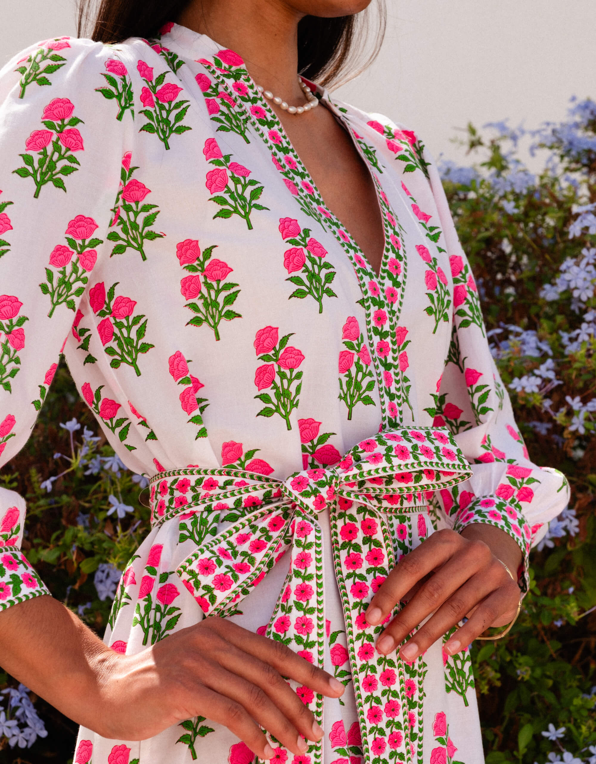 Pink City Prints Neon Buta Billie Mini