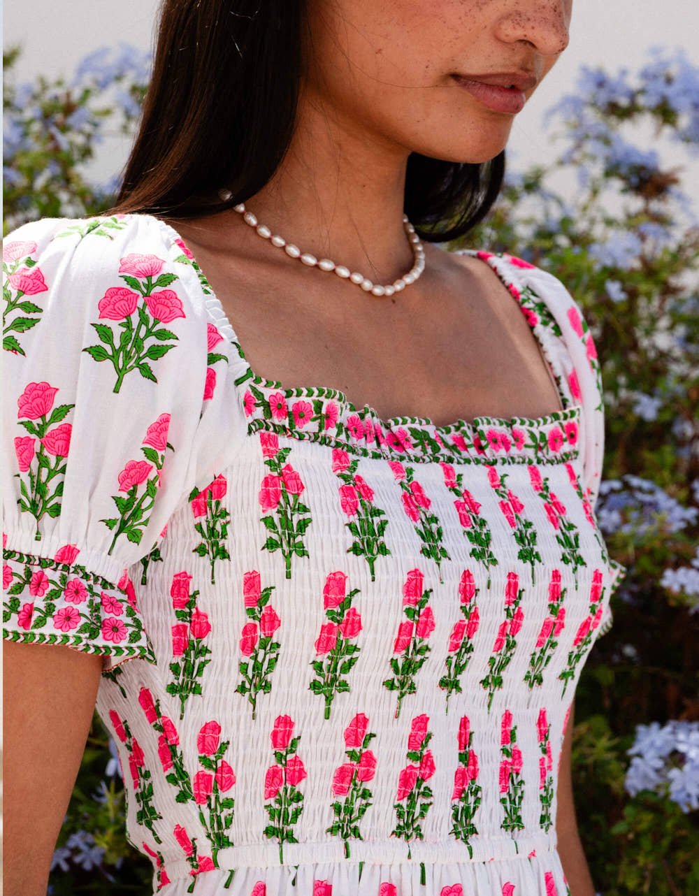 Pink City Prints Neon Buta Palermo Dress