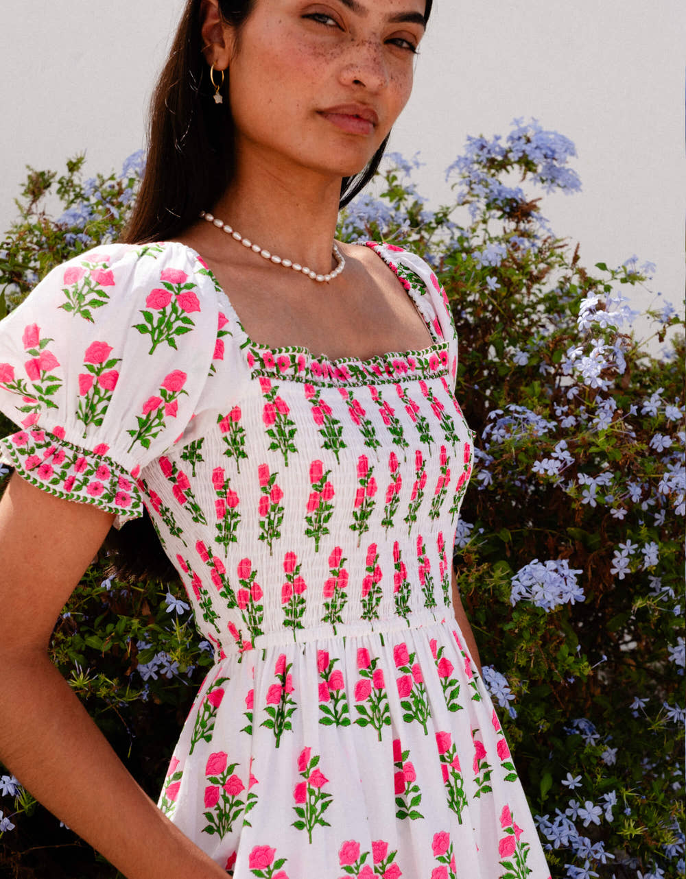 Pink City Prints Neon Buta Palermo Dress