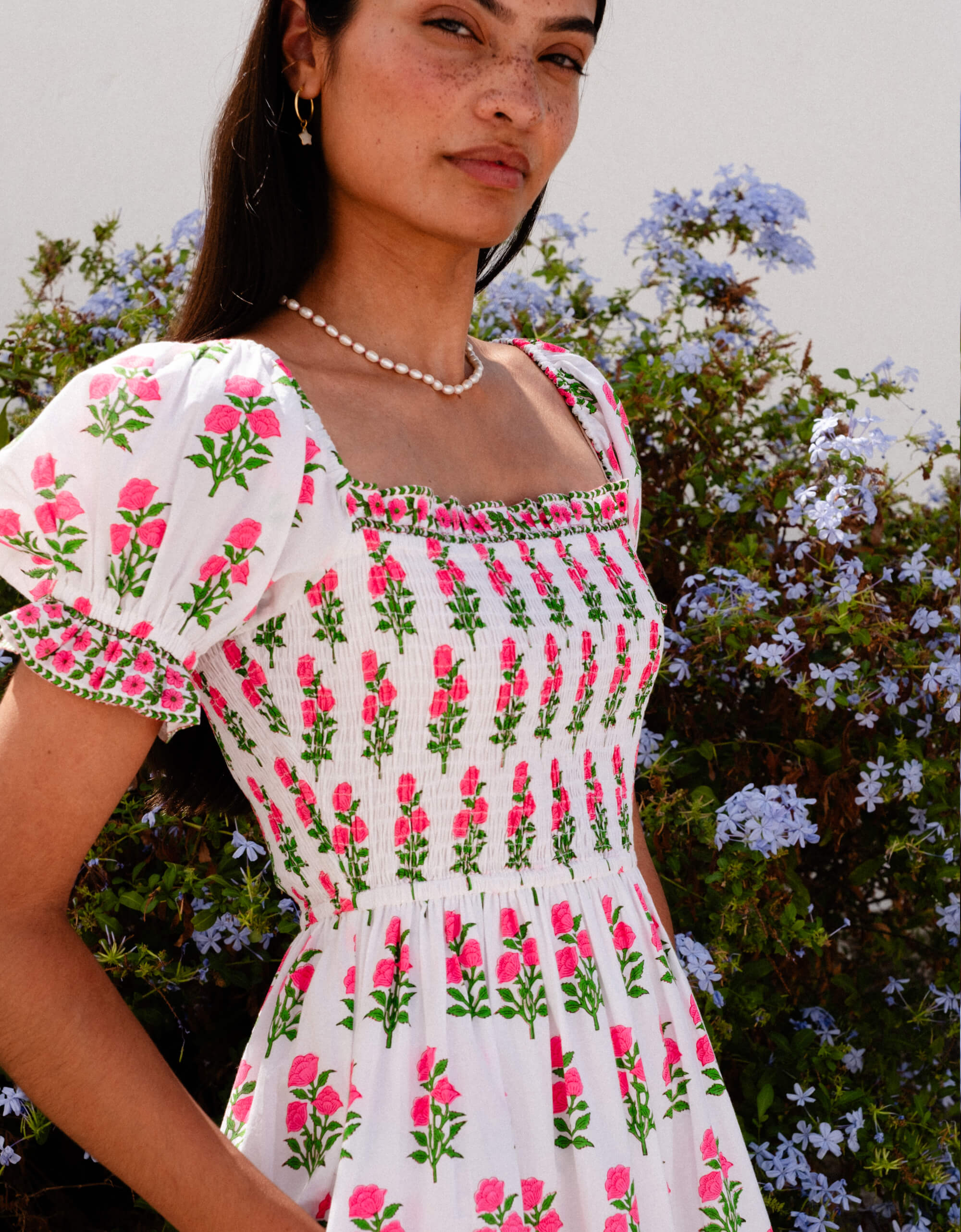 Pink City Prints Neon Buta Palermo Dress