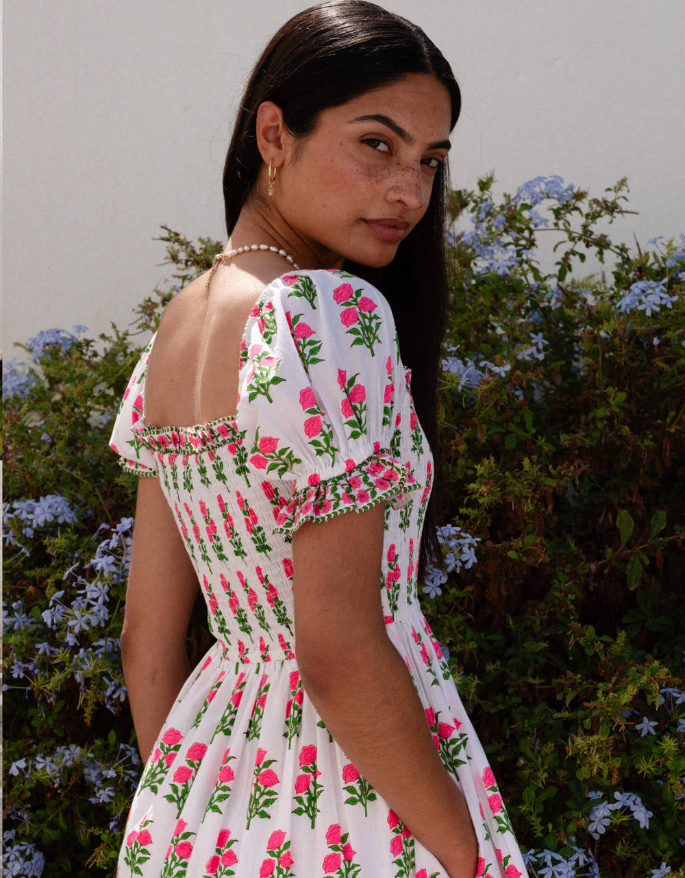 Pink City Prints Neon Buta Palermo Dress