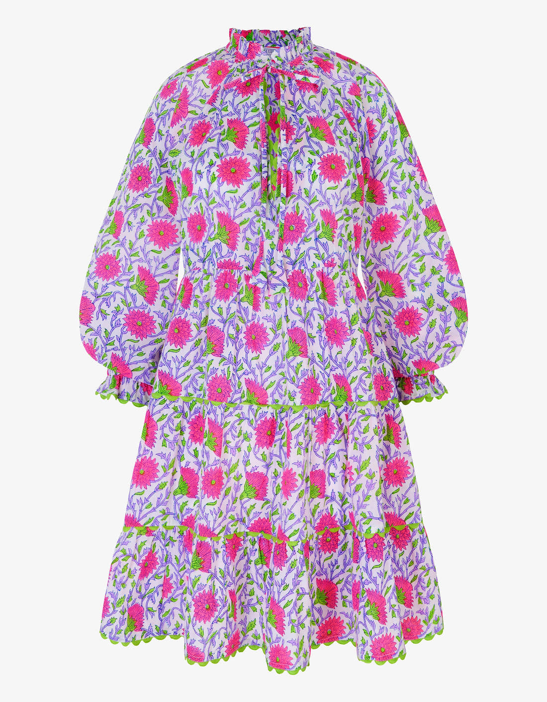 Pink City Prints Neon Camelia Luna Mini