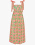 Pink City Prints Neon Peacock Mykonos Dress