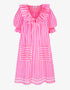 Pink City Prints Neon Pink Stripe Ava Mini