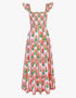 Pink City Prints Neon Sunset Border Jessica Dress
