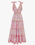 Pink City Prints Neon Sunset Mix Amour Dress