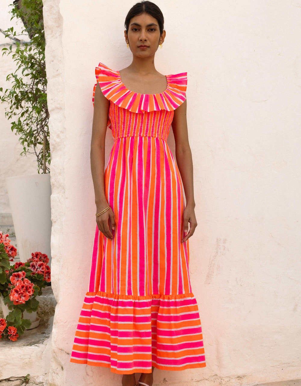 Pink City Prints Neon Sunset Susie Dress