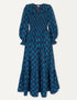 Pink City Prints Night Sky Buta Rita Dress