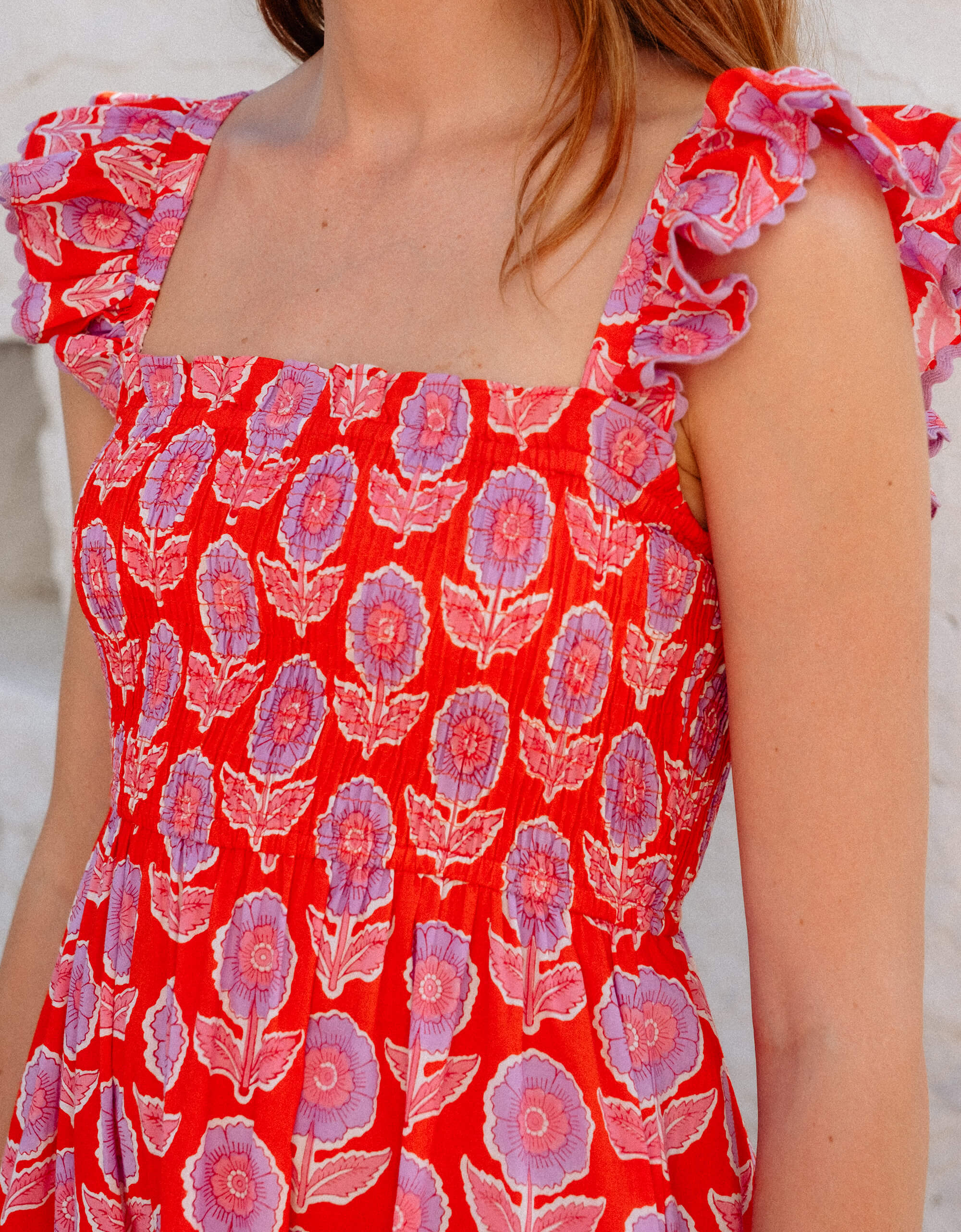 Pink City Prints Perfume Dahlia Jessica Dress