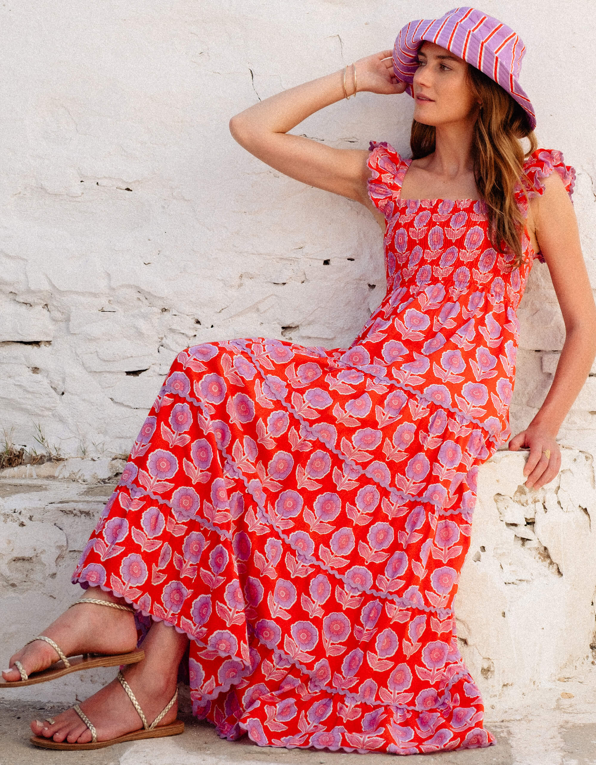 Pink City Prints Perfume Dahlia Jessica Dress