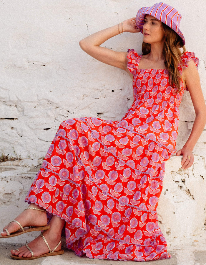 Pink City Prints Perfume Dahlia Jessica Dress