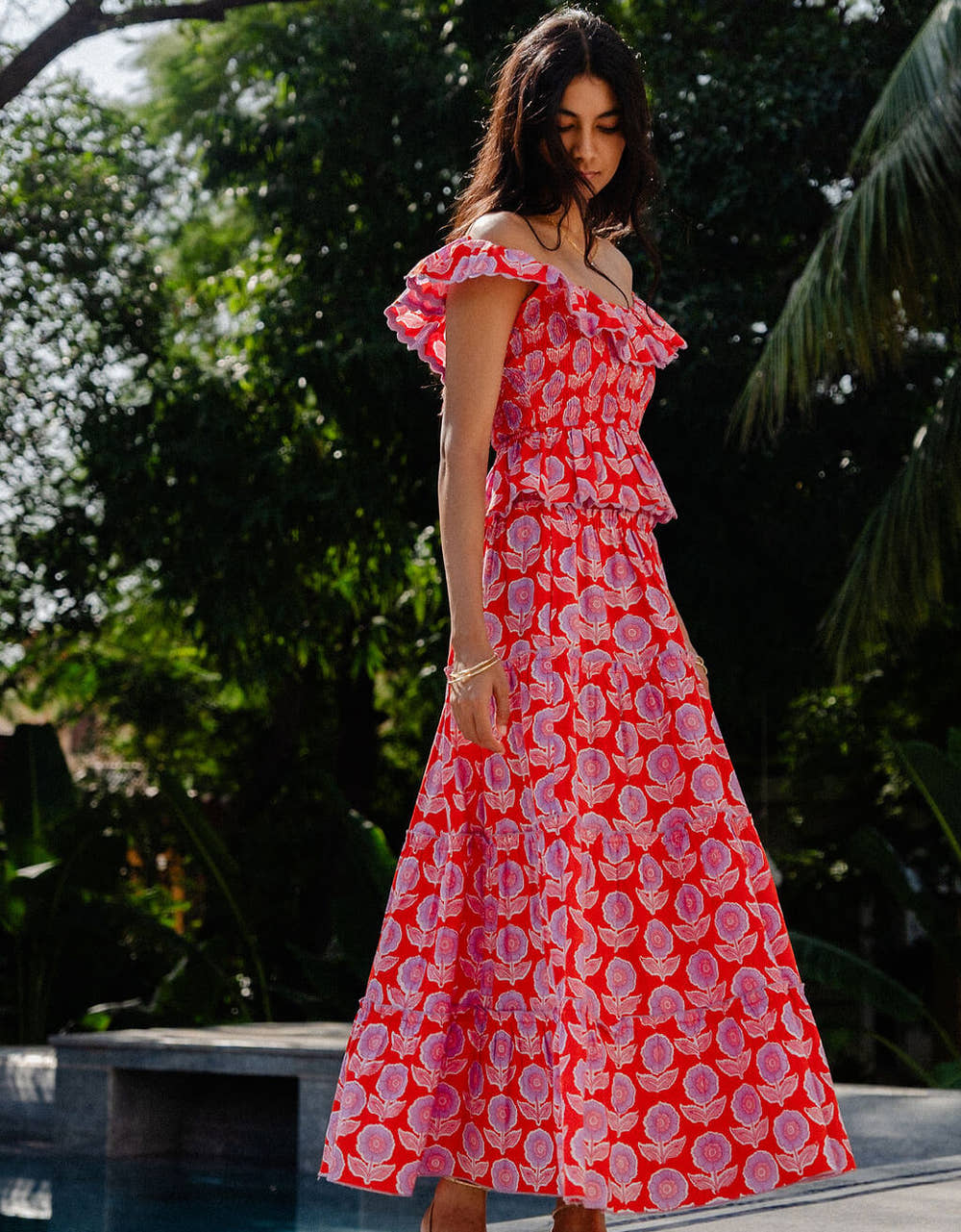 Pink City Prints Perfume Dahlia Susie Top