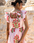 Pink City Prints Poppy Stripe Clara Dress