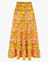 Pink City Prints Provencal Peony Rah Rah Skirt